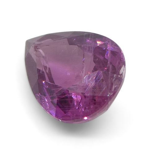 1.13ct Pear Pink Sapphire from Tanzania Unheated