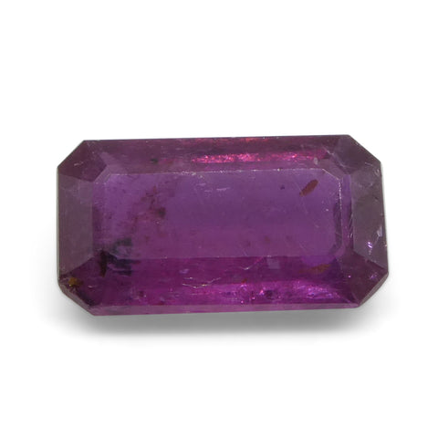 1.65ct Octagonal/Emerald Cut Pink Sapphire from Tanzania