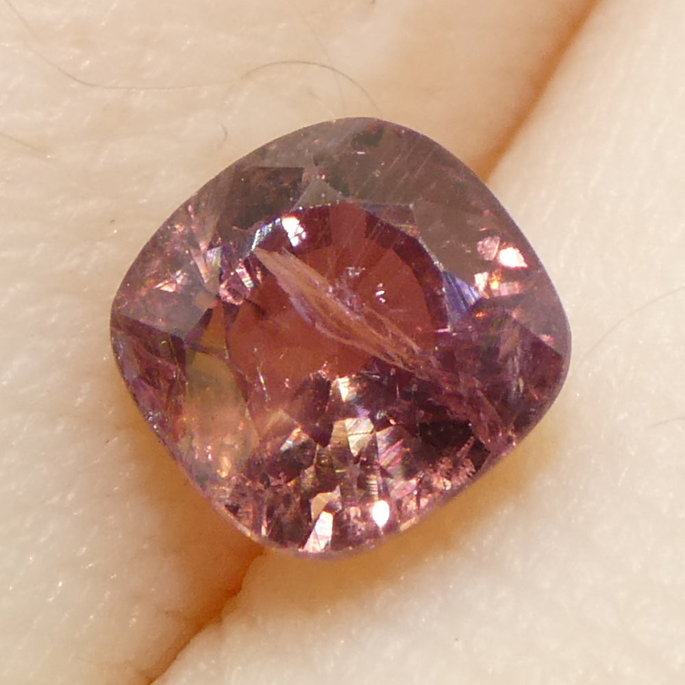 1.23ct Cushion Pink Sapphire from Tanzania Unheated - Skyjems Wholesale Gemstones