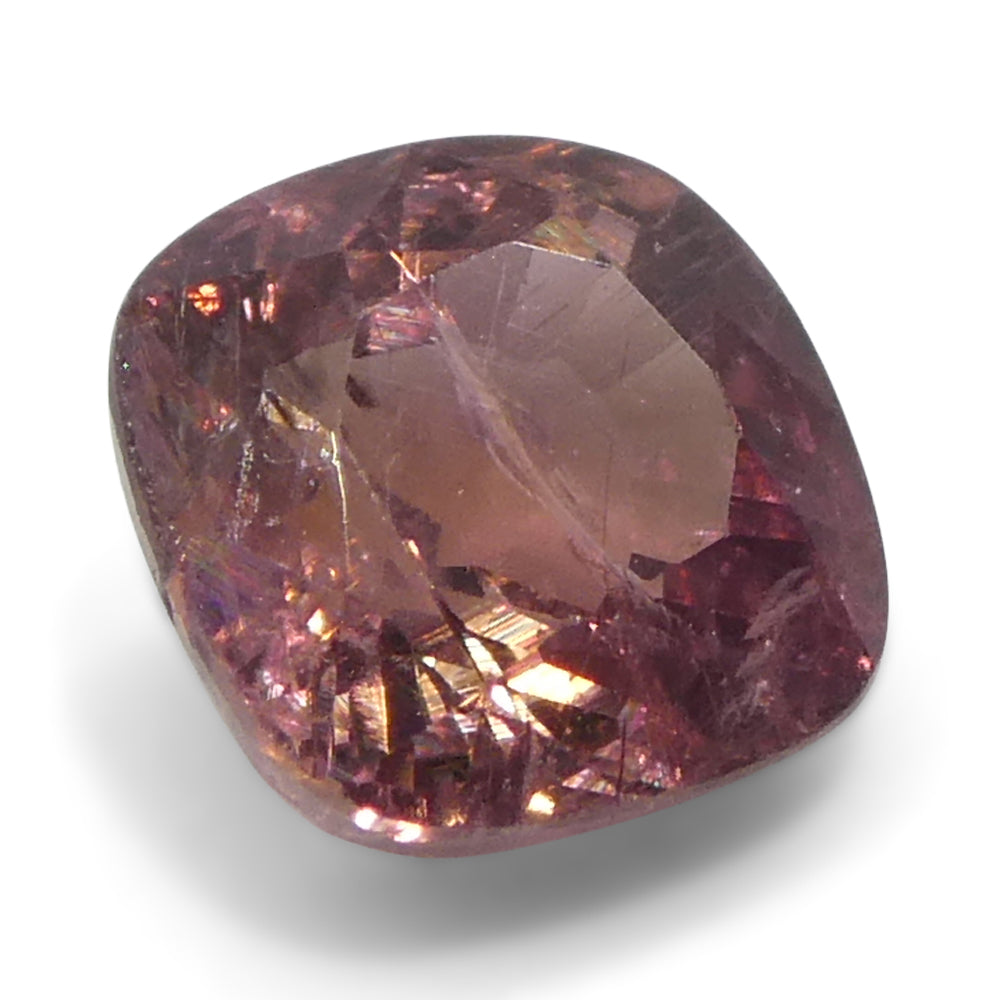 1.23ct Cushion Pink Sapphire from Tanzania Unheated - Skyjems Wholesale Gemstones