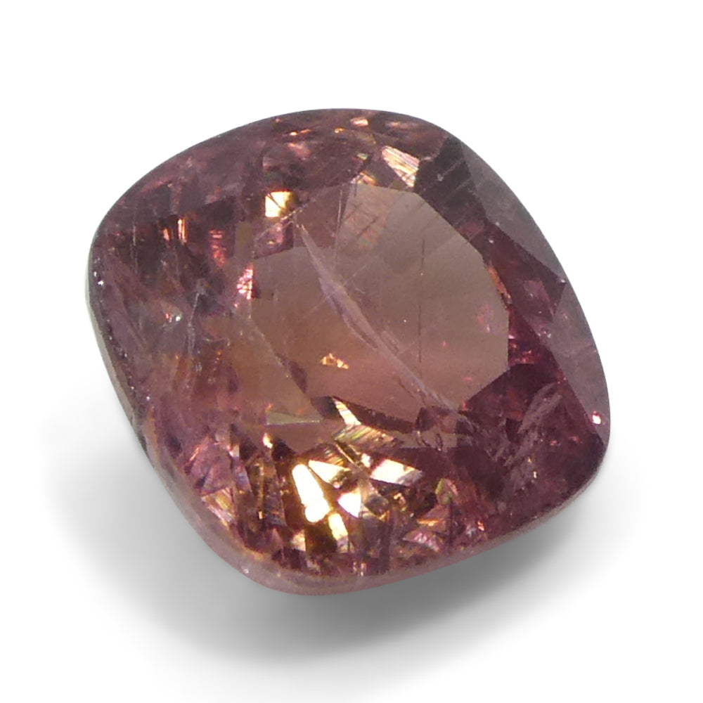 1.23ct Cushion Pink Sapphire from Tanzania Unheated - Skyjems Wholesale Gemstones