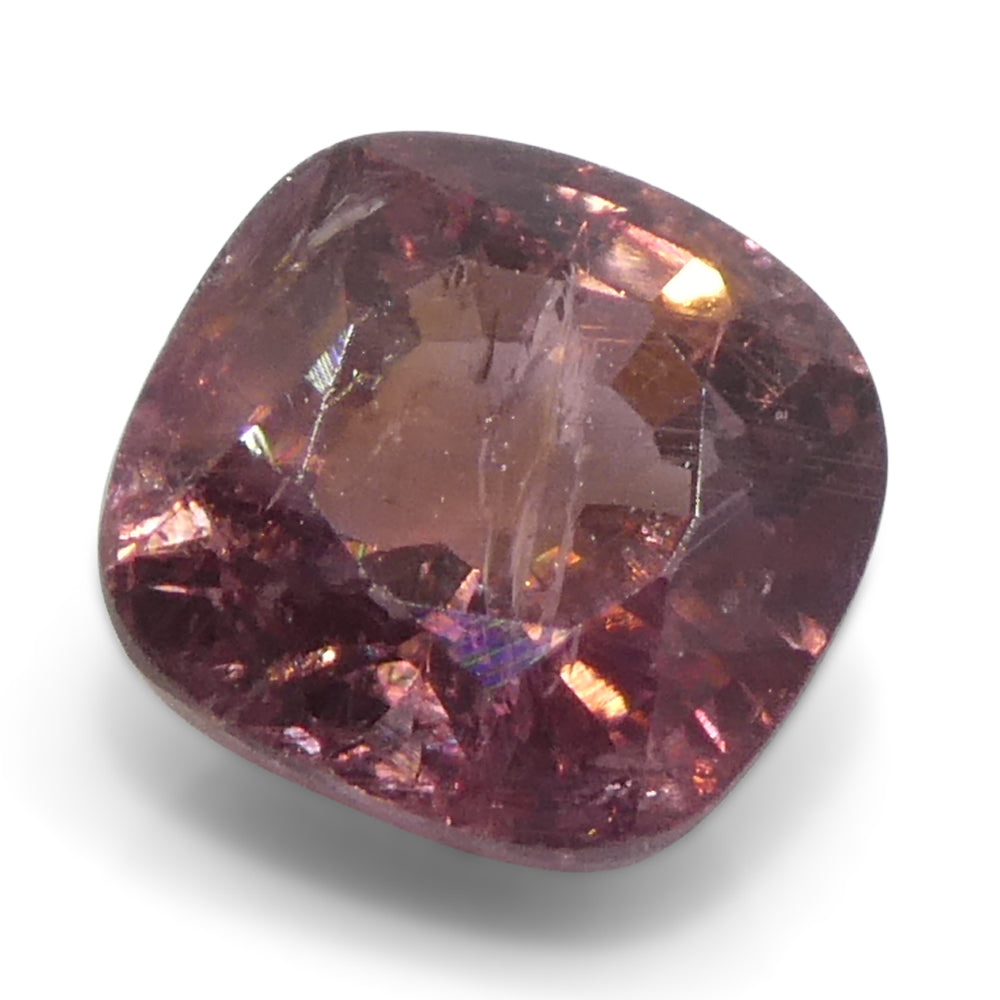 1.23ct Cushion Pink Sapphire from Tanzania Unheated - Skyjems Wholesale Gemstones