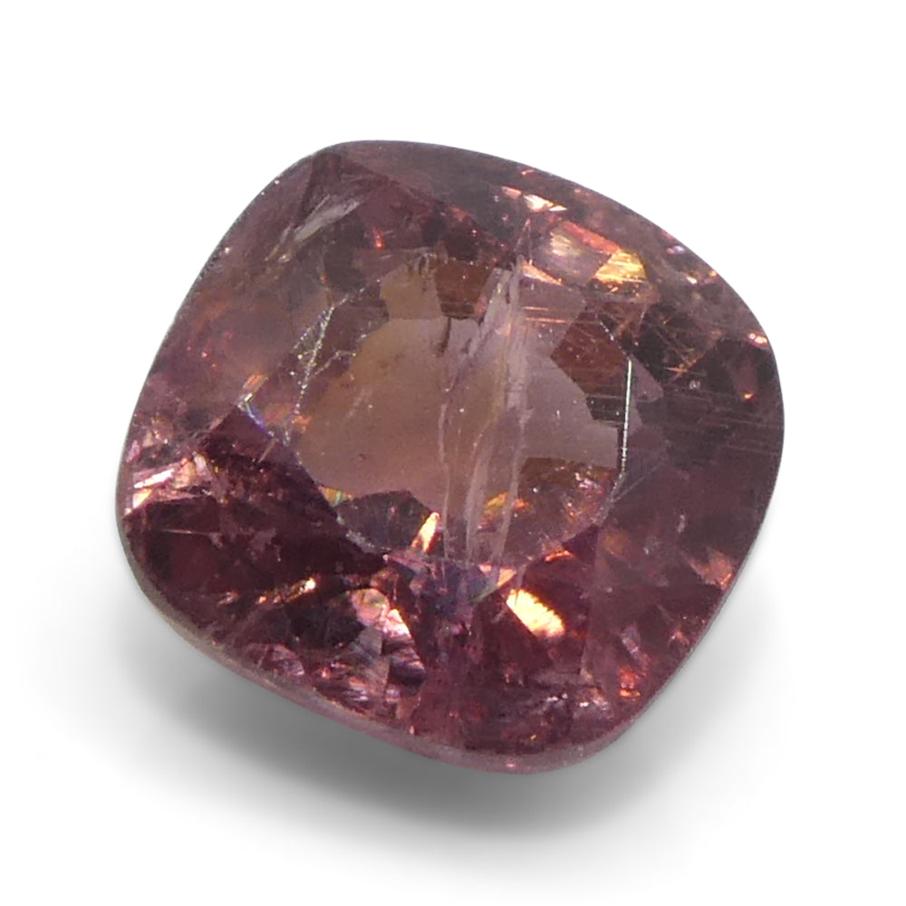 1.23ct Cushion Pink Sapphire from Tanzania Unheated - Skyjems Wholesale Gemstones