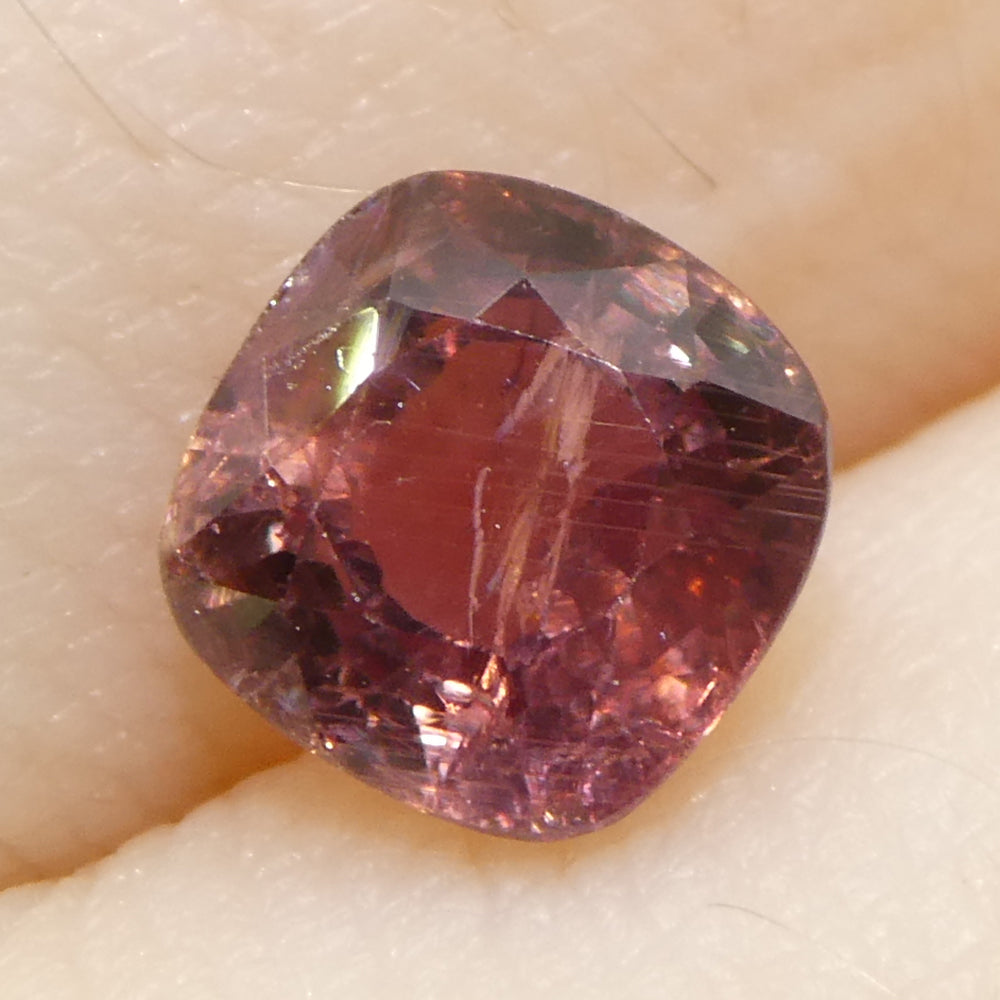 1.23ct Cushion Pink Sapphire from Tanzania Unheated - Skyjems Wholesale Gemstones