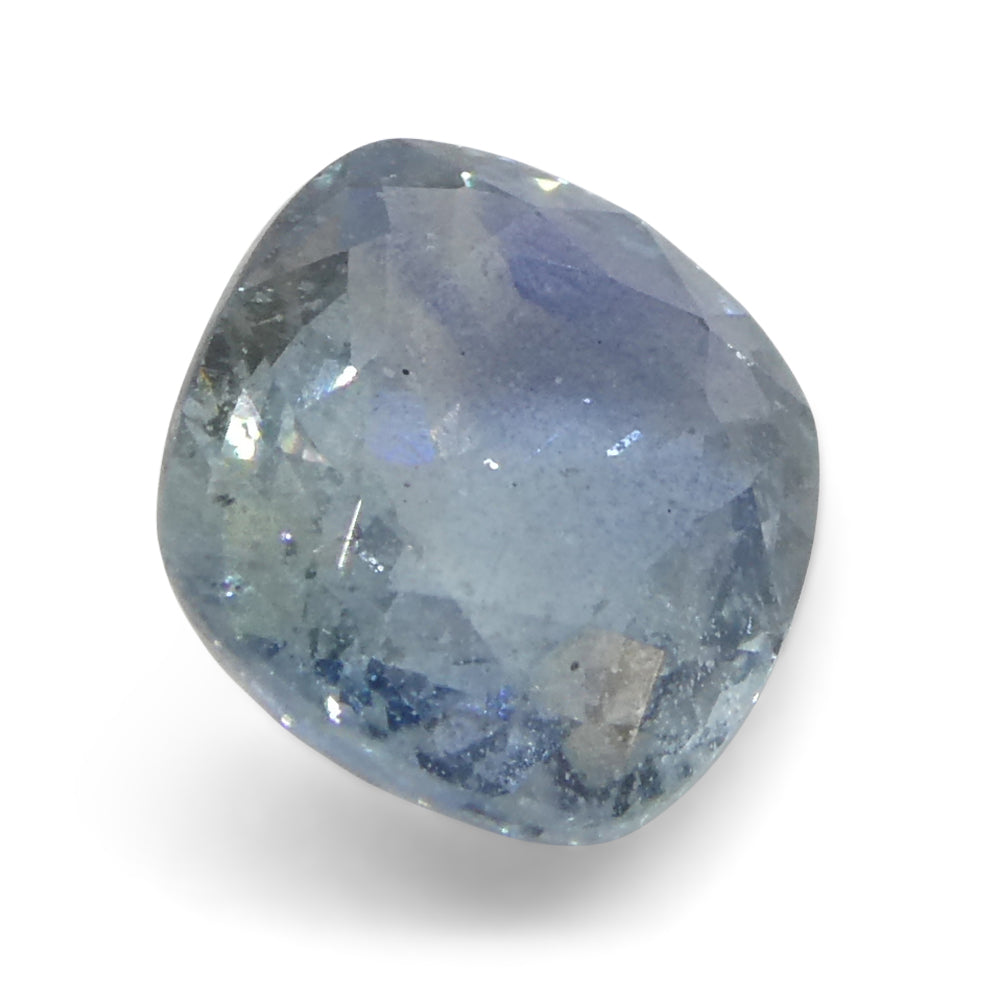 1.25ct Tanzanian Blue Sapphire, cushion-cut gemstone from SkyJems' premium colored stone collection