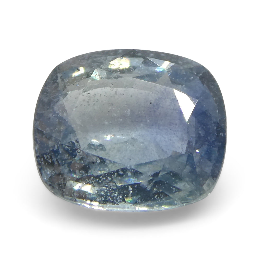 1.25ct Tanzanian Blue Sapphire, cushion-cut gemstone from SkyJems' premium colored stone collection