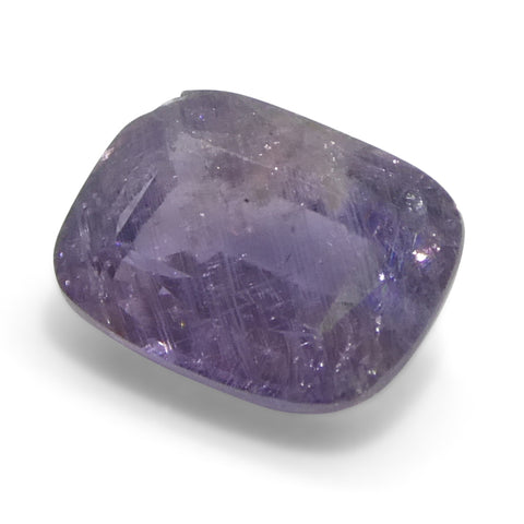 1.45ct Cushion Purple Sapphire from Tanzania Unheated