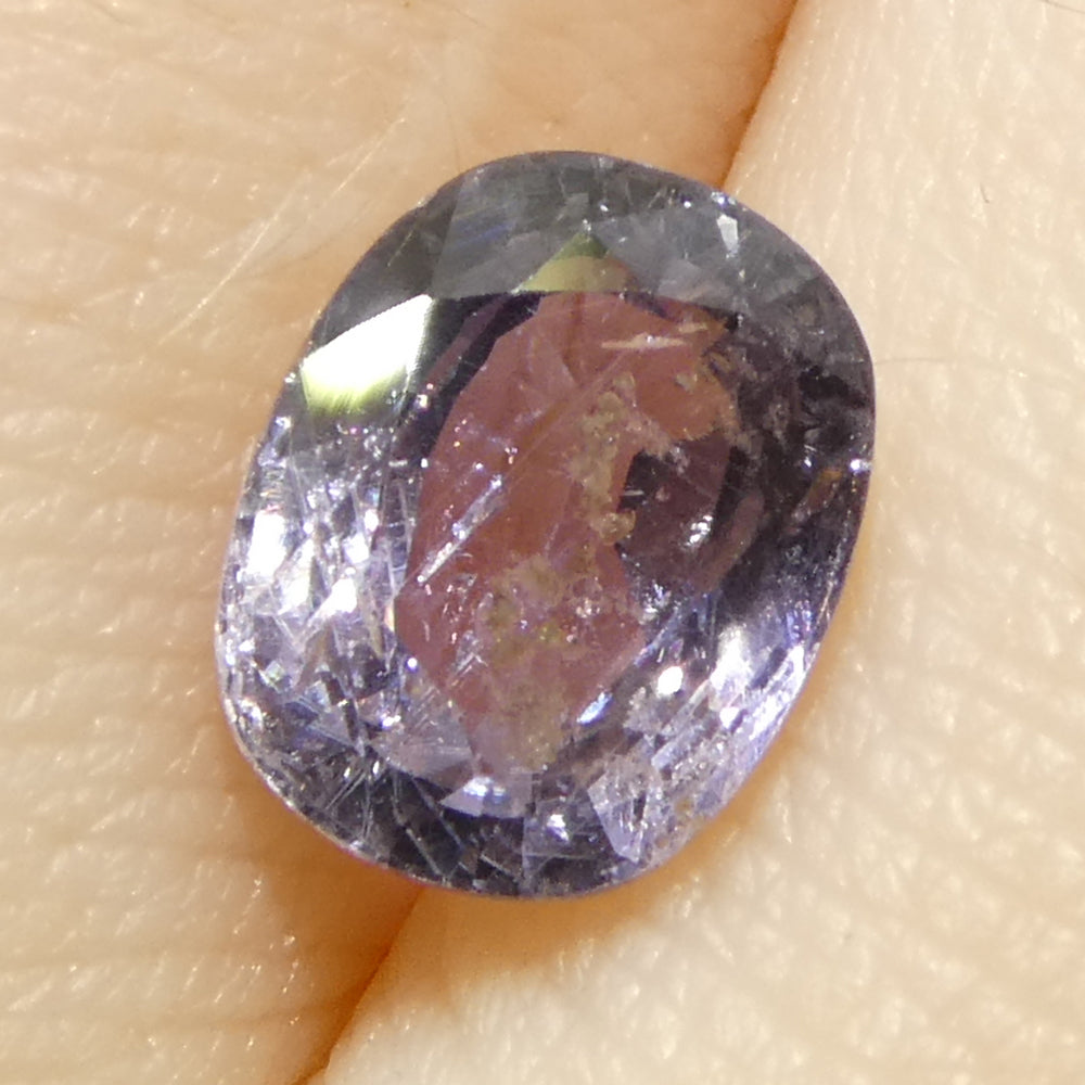 1.82ct Cushion Purple Sapphire from Tanzania Unheated - Skyjems Wholesale Gemstones