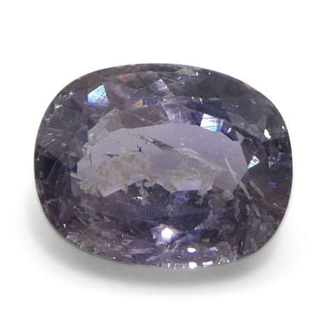 1.82ct Cushion Purple Sapphire from Tanzania Unheated