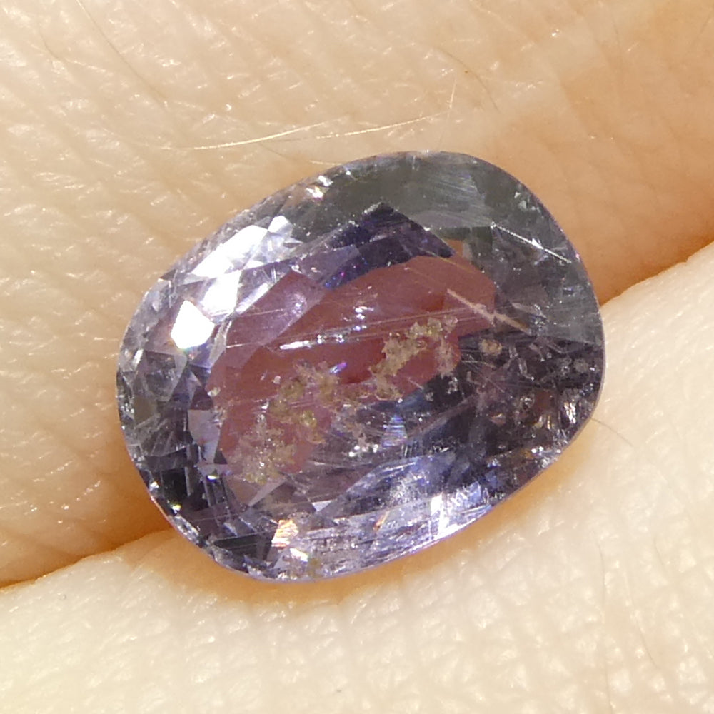 1.82ct Cushion Purple Sapphire from Tanzania Unheated - Skyjems Wholesale Gemstones