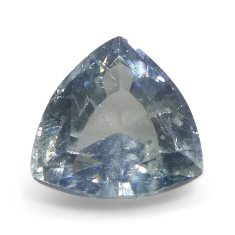 1.48ct Trillion Teal Blue Sapphire from Tanzania Unheated