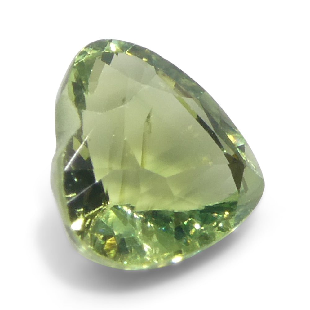 1.27ct Heart Green Sapphire from Sri Lanka - Skyjems Wholesale Gemstones