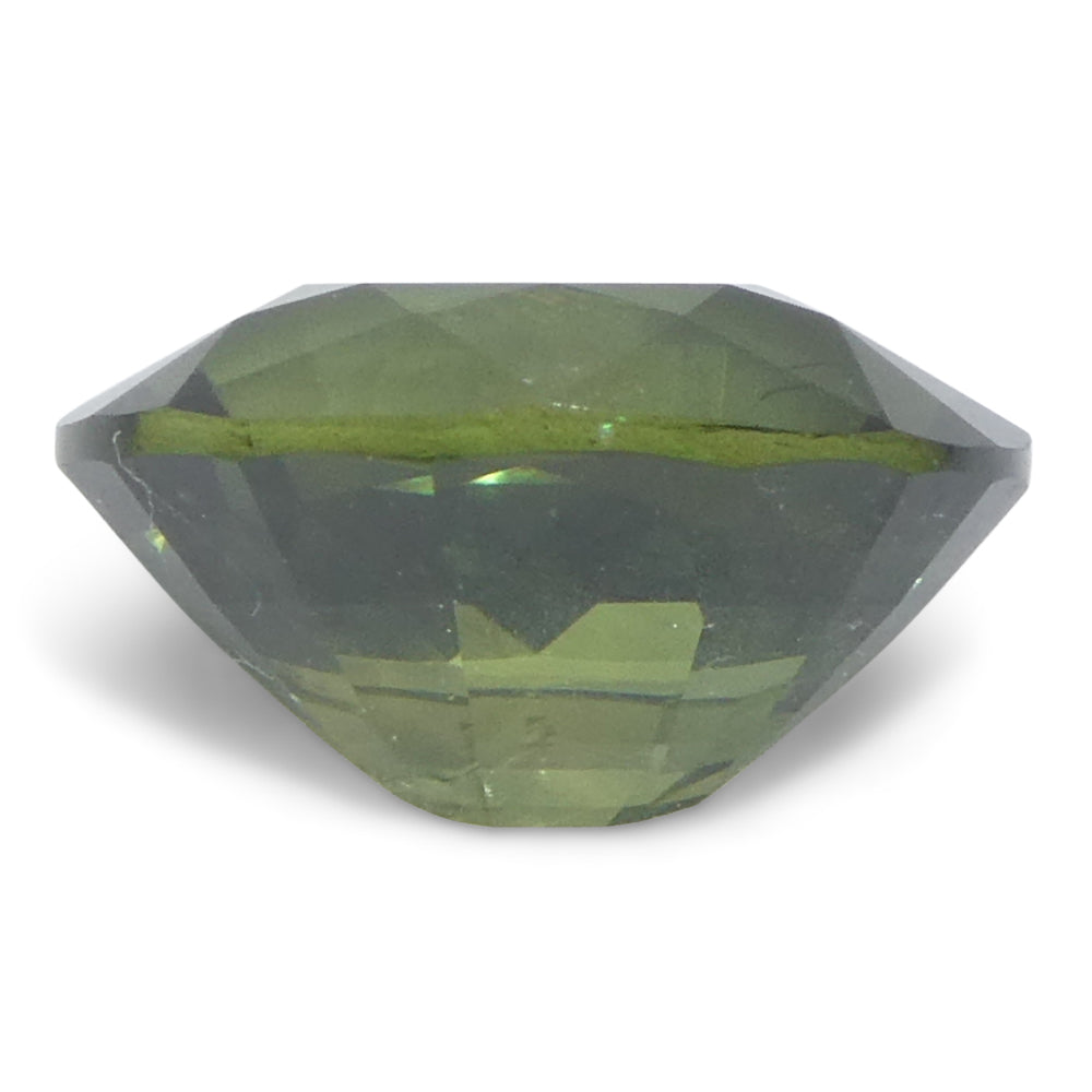 1.28ct Oval Green Sapphire from East Africa - Skyjems Wholesale Gemstones