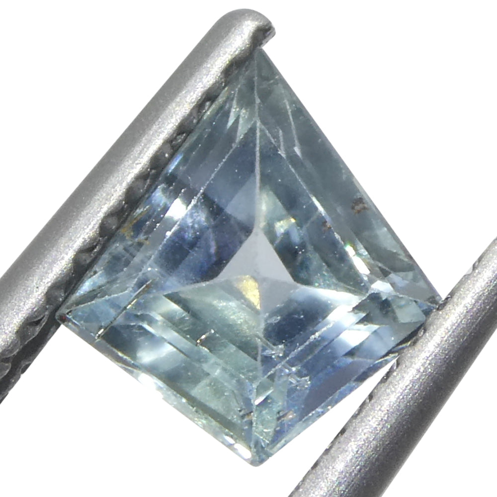 1.33ct Blue Sapphire from East Africa, Trapazoid/Kite Cut - Premium Gemstone by SkyJems Canadian Gem Experts
