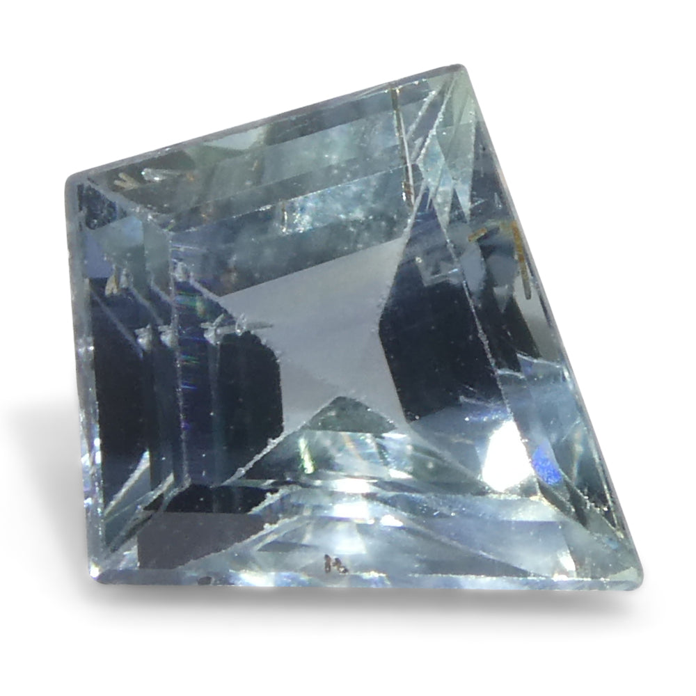 1.33ct Trapazoid/Kite Blue Sapphire from East Africa - Skyjems Wholesale Gemstones