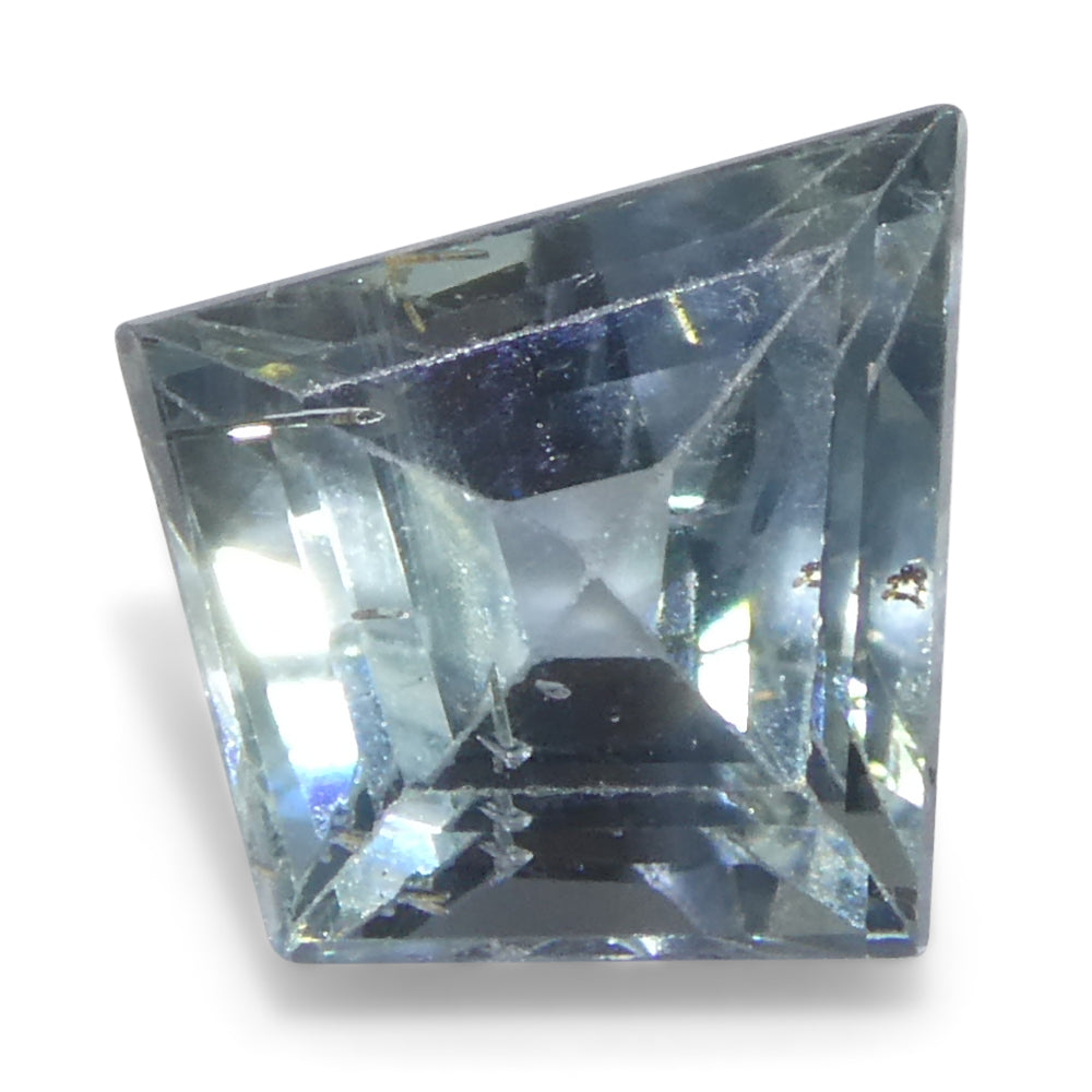 1.33ct Trapazoid/Kite Blue Sapphire from East Africa - Skyjems Wholesale Gemstones