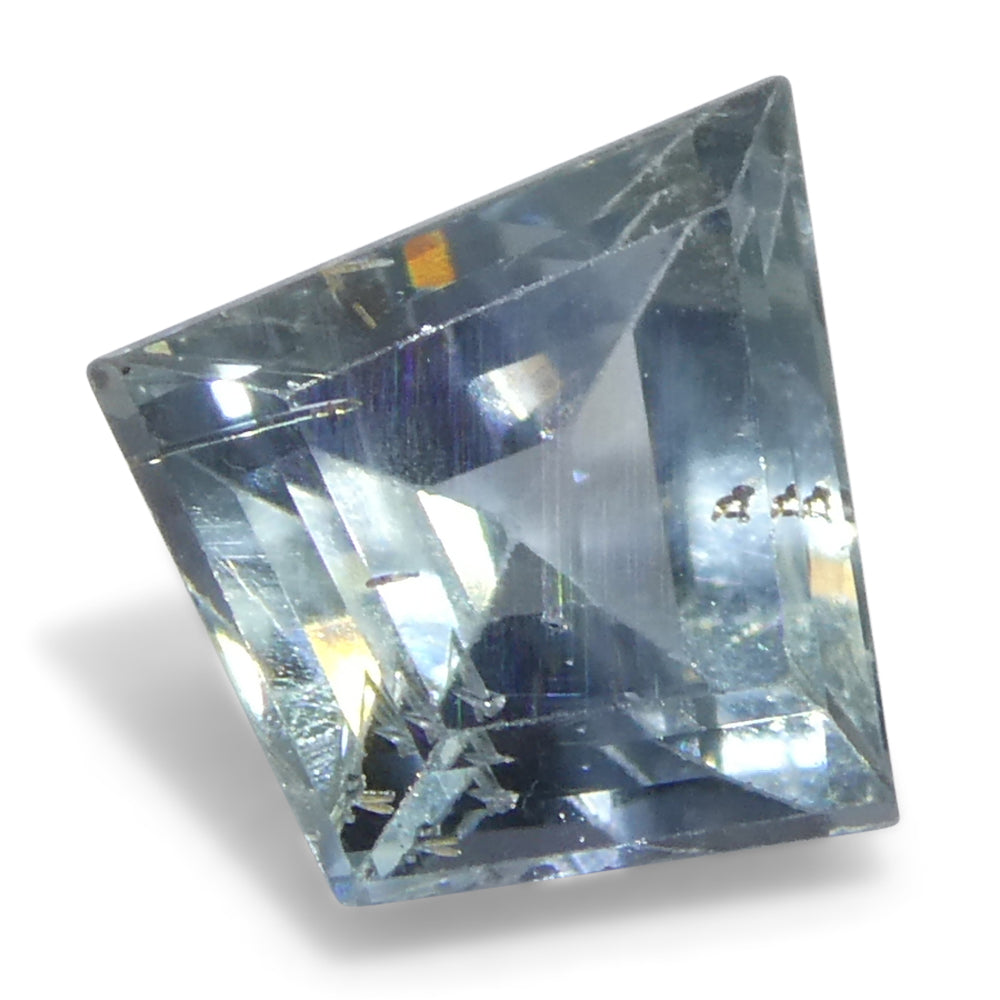 1.33ct Trapazoid/Kite Blue Sapphire from East Africa - Skyjems Wholesale Gemstones