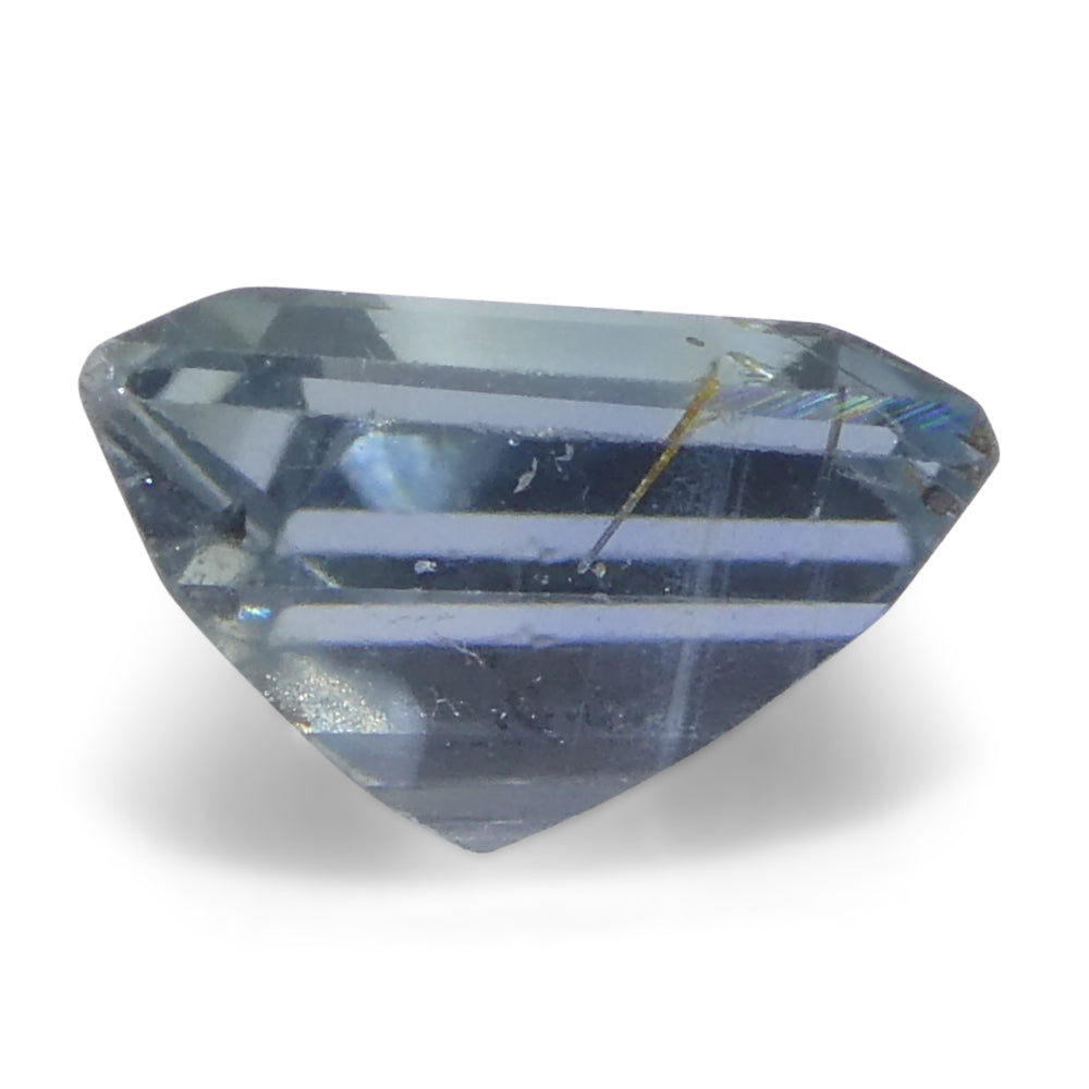 1.33ct Trapazoid/Kite Blue Sapphire from East Africa - Skyjems Wholesale Gemstones