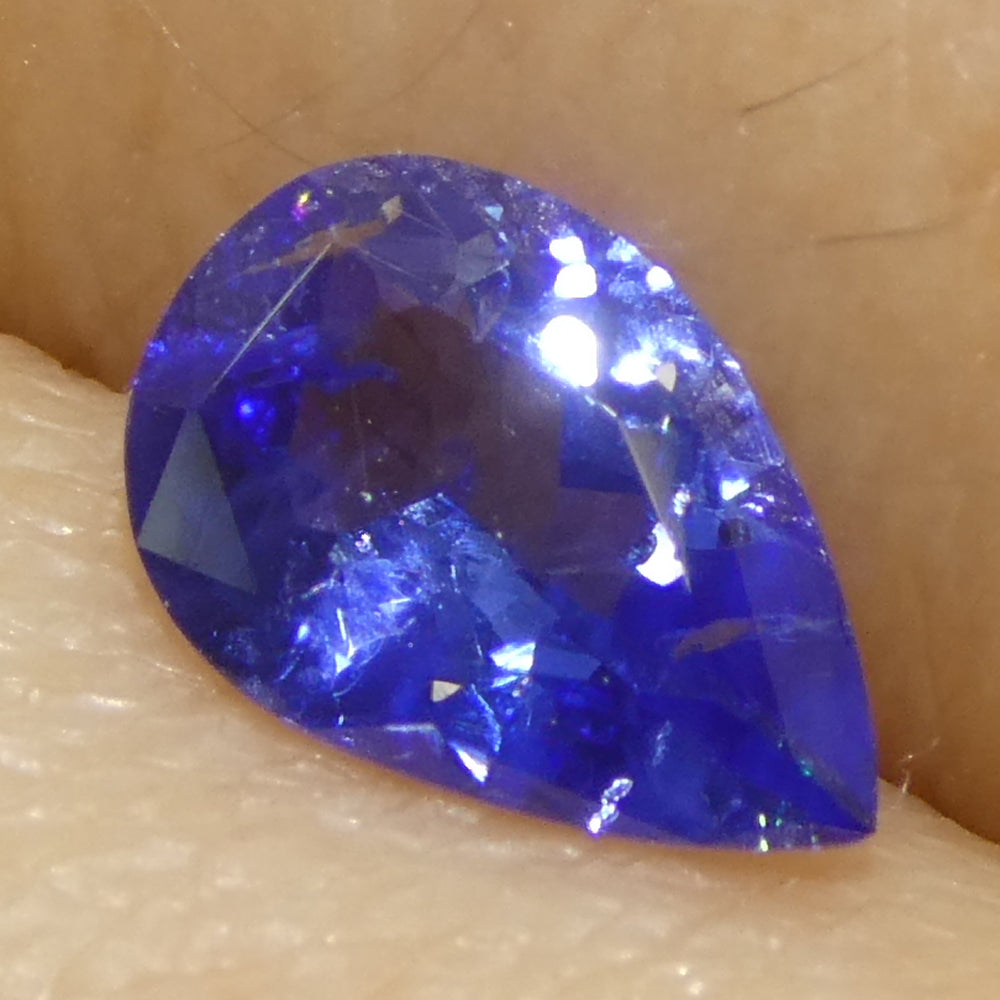 0.54ct Pear Blue Sapphire from Sri Lanka - Skyjems Wholesale Gemstones