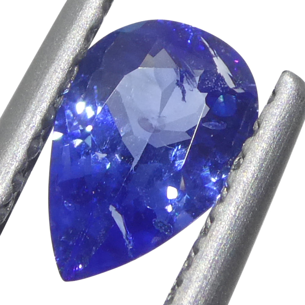 0.54ct Pear Blue Sapphire from Sri Lanka - Skyjems Wholesale Gemstones