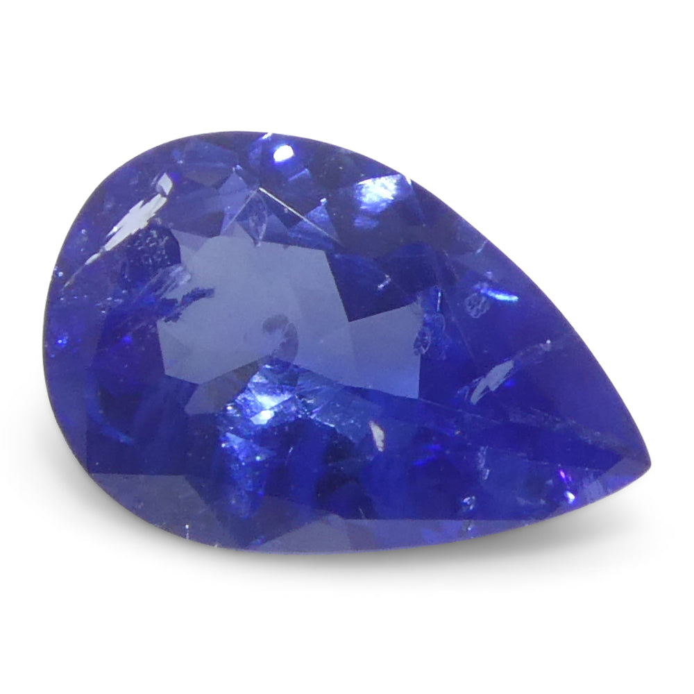 0.54ct Pear Blue Sapphire from Sri Lanka - Skyjems Wholesale Gemstones