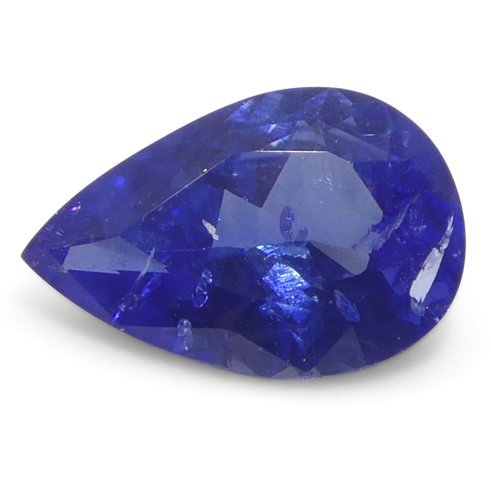 0.54ct Pear Blue Sapphire from Sri Lanka - Skyjems Wholesale Gemstones