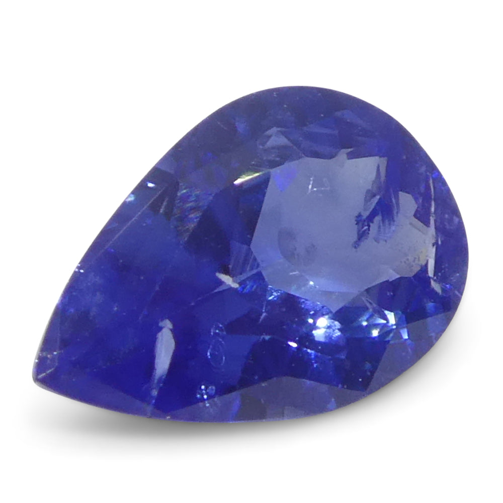 0.54ct Pear Blue Sapphire from Sri Lanka - Skyjems Wholesale Gemstones