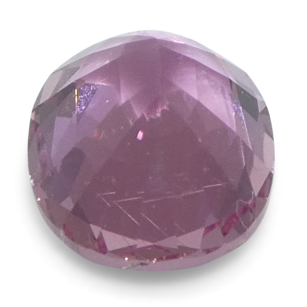 0.69ct Oval Pink Sapphire from Madagascar, Purplish Pink Corundum gemstone by SkyJems Canadian gem specialists