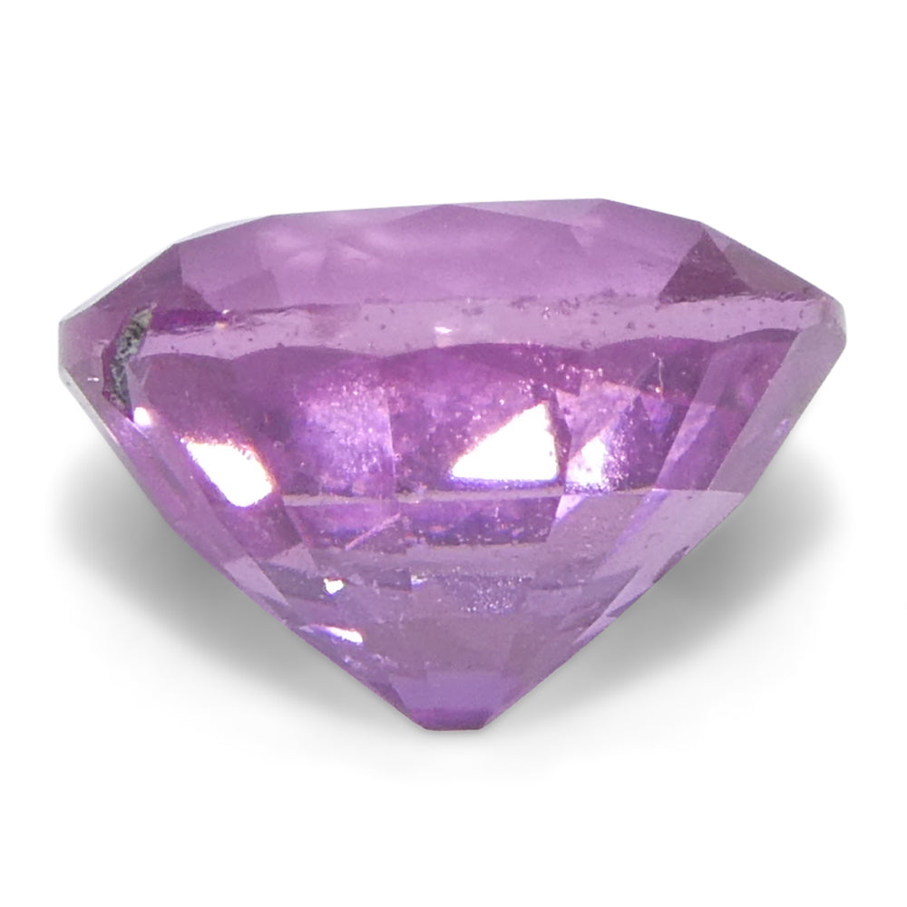 0.99ct Oval Purple-Pink Sapphire from Madagascar, precision-cut single stone by SkyJems Canadian gemstone experts