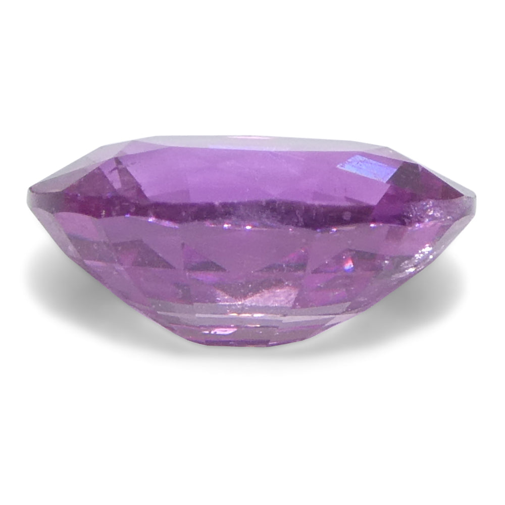 0.99ct Oval Purple-Pink Sapphire from Madagascar - Skyjems Wholesale Gemstones