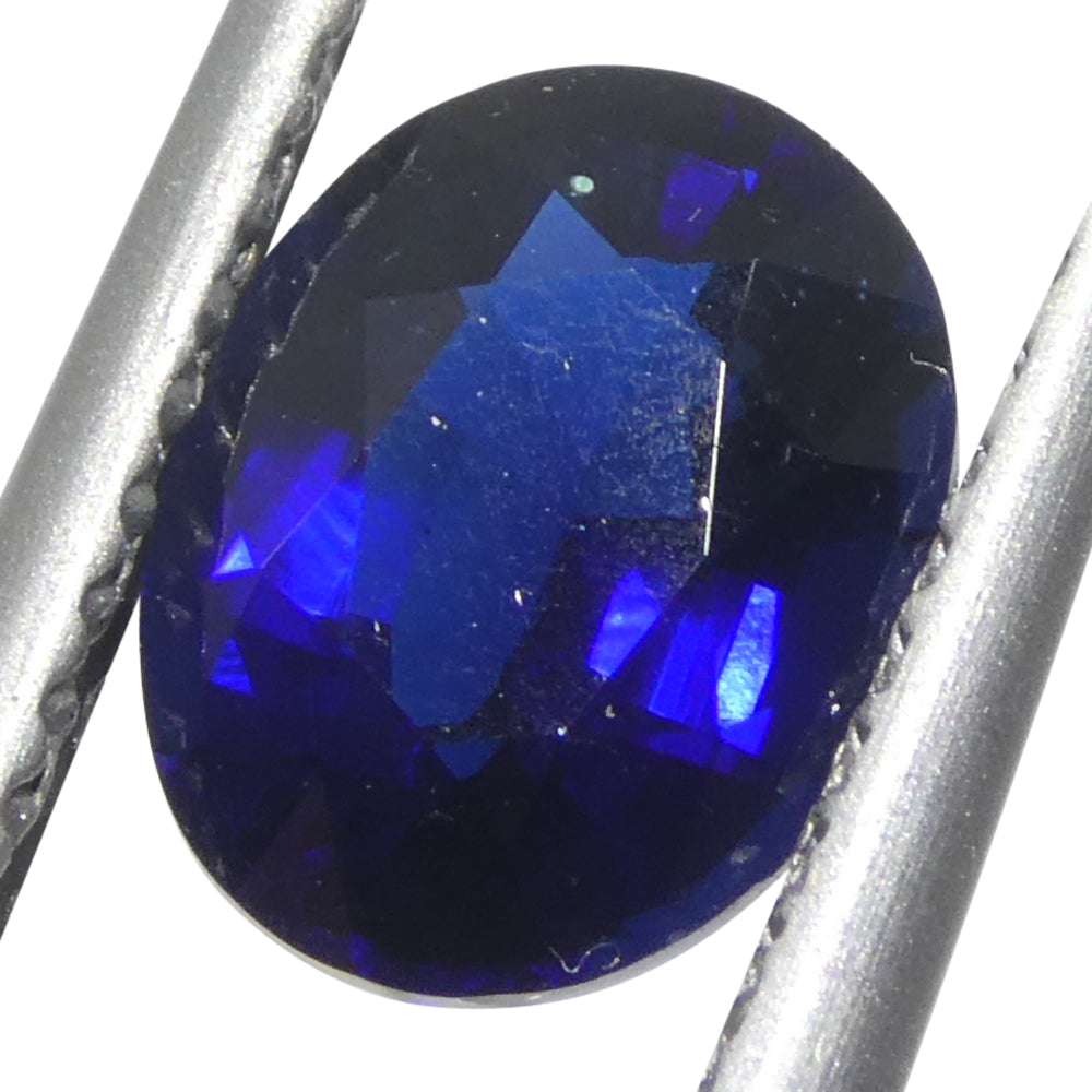 Sapphire 0.99 cts 7.61 x 5.85 x 4.34 mm Oval Blue  $1190