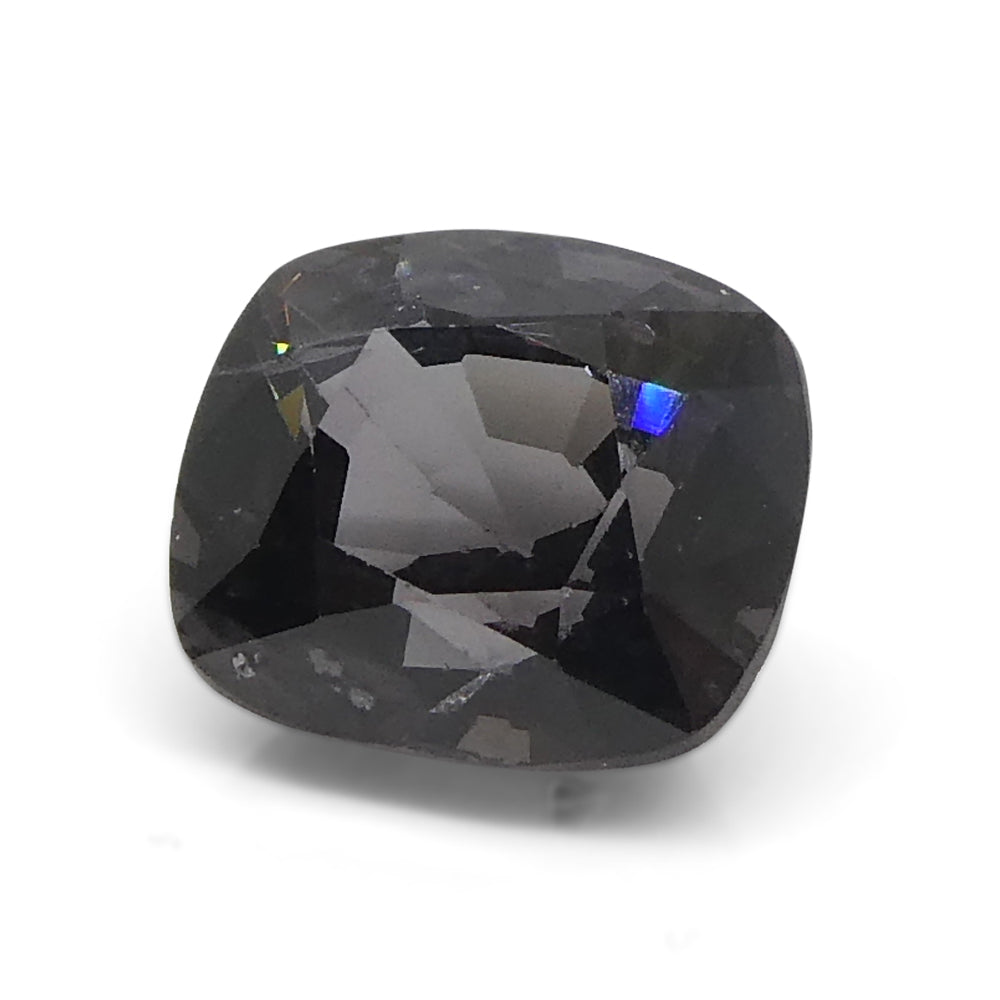 5.25ct Burmese Grey Spinel Rectangular Cushion Cut | Premium Unheated Gemstone by SkyJems Canada