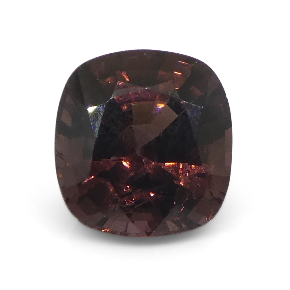 3.05ct Rectangular Cushion Brown Spinel from Burma - Skyjems Wholesale Gemstones