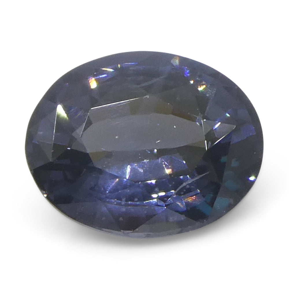 2.29ct Oval Blue Spinel from Burma Unheated