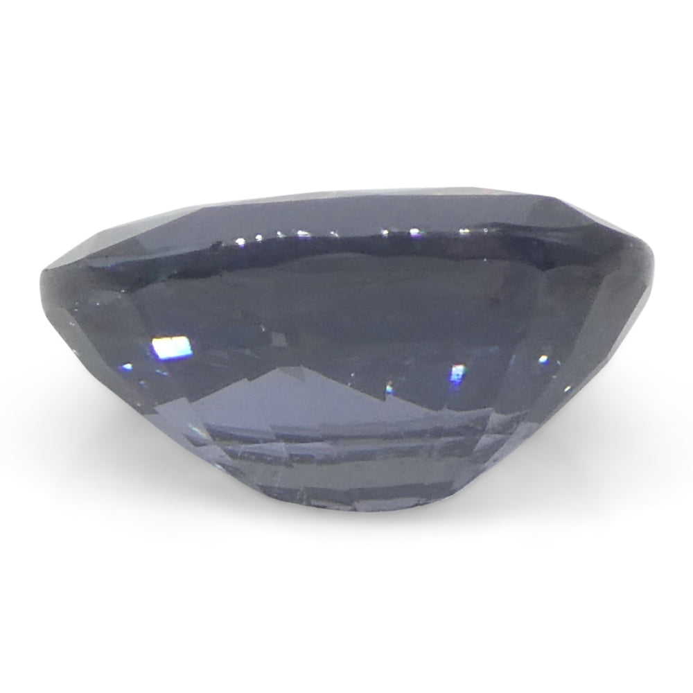 2.29ct Oval Blue Spinel from Burma - Unheated Gemstone by SkyJems, Rare Purplish Blue Natural Burmese Gem