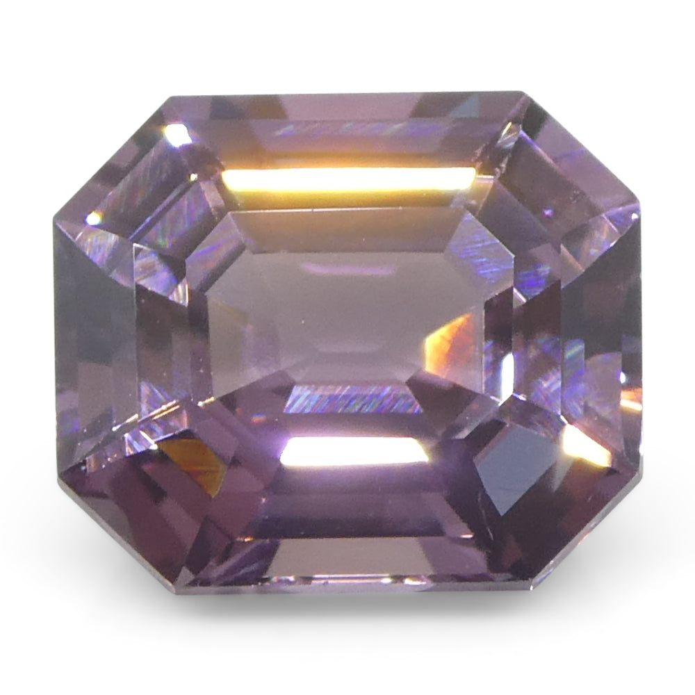 Spinel 2.06 cts 7.84 x 6.71 x 4.46 mm Octagonal/Emerald Cut Slightly Pinkish Purple  $1650