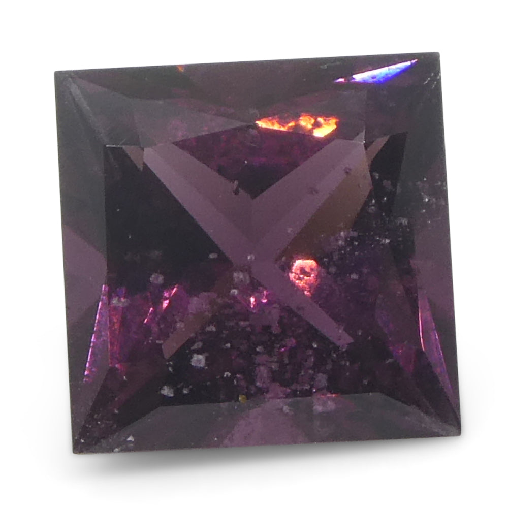 1.15ct Square Pink Spinel from Burma - Unheated Purplish Pink Gemstone by SkyJems Canadian Gem Specialists