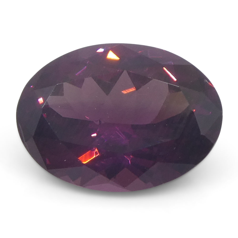 1.69ct Burmese Pink Spinel, Oval Brilliant Cut - Unheated Natural Gemstone by SkyJems Canada
