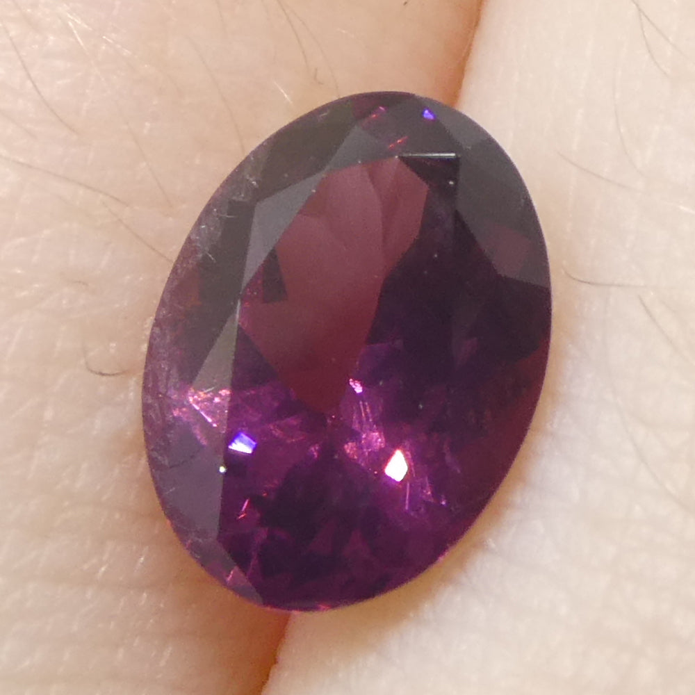 1.69ct Burmese Pink Spinel, Oval Brilliant Cut - Unheated Natural Gemstone by SkyJems Canada
