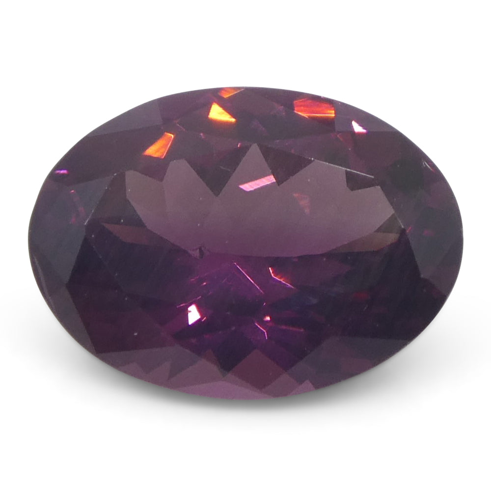 1.69ct Burmese Pink Spinel, Oval Brilliant Cut - Unheated Natural Gemstone by SkyJems Canada