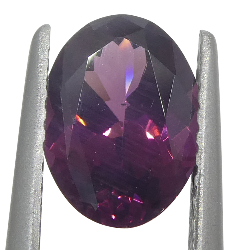 1.69ct Burmese Pink Spinel, Oval Brilliant Cut - Unheated Gemstone from SkyJems Canadian Collection