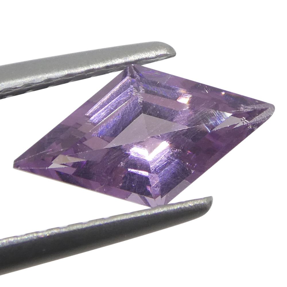 1.11ct Kite Purple Spinel from Burma Unheated