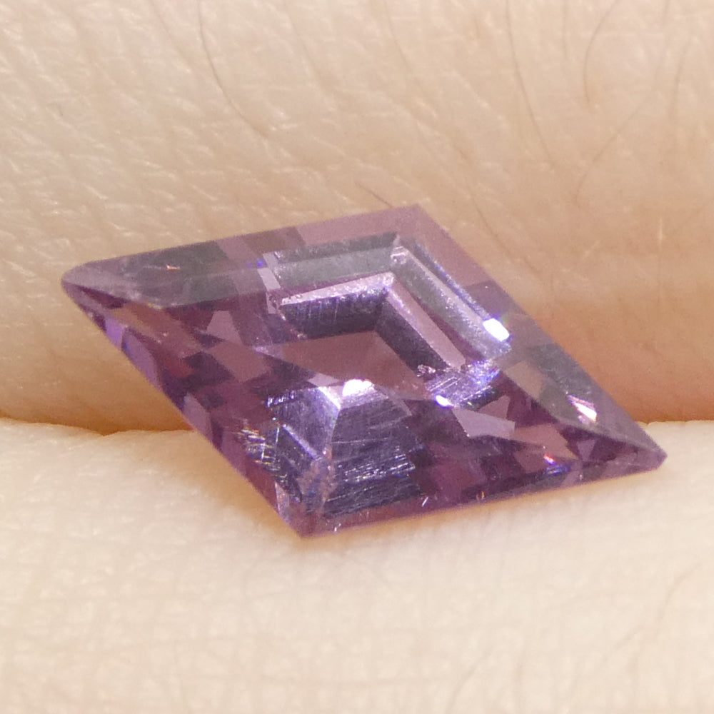 1.11ct Kite Purple Spinel from Burma Unheated