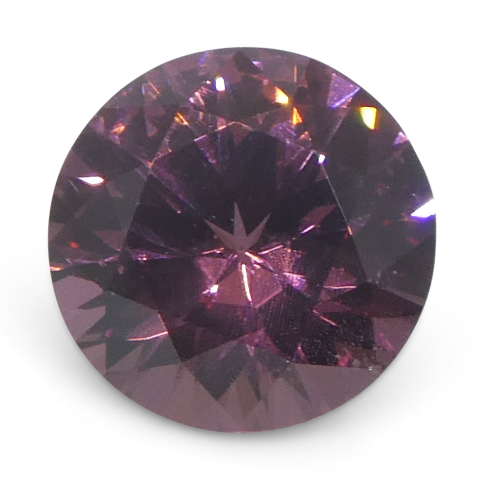 1.13ct Round Pink Spinel from Burma Unheated