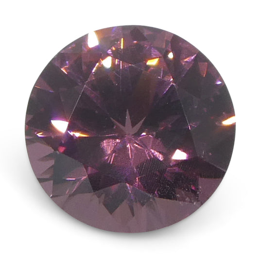 1.13ct Round Pink Spinel from Burma Unheated