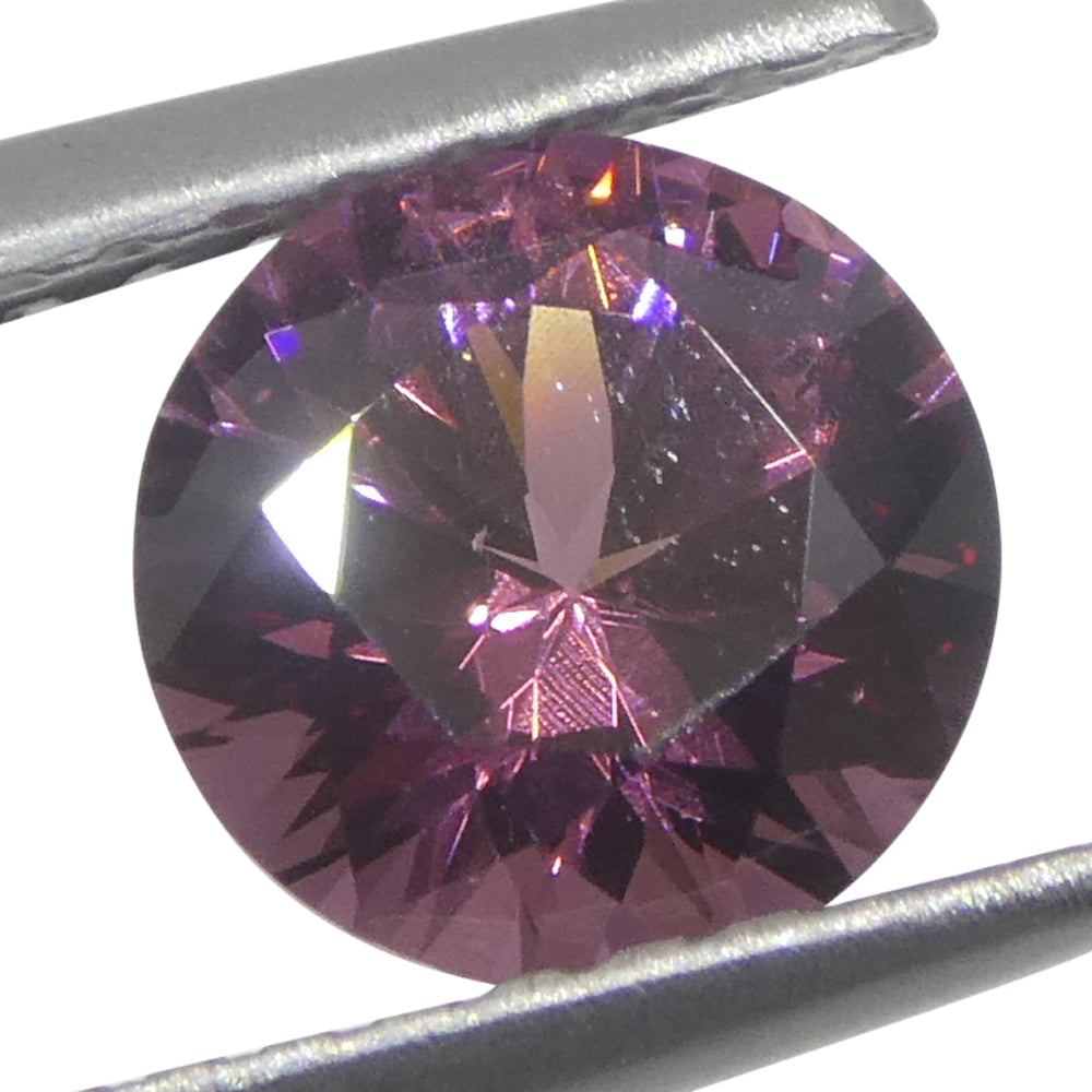 1.13ct Round Pink Spinel from Burma Unheated