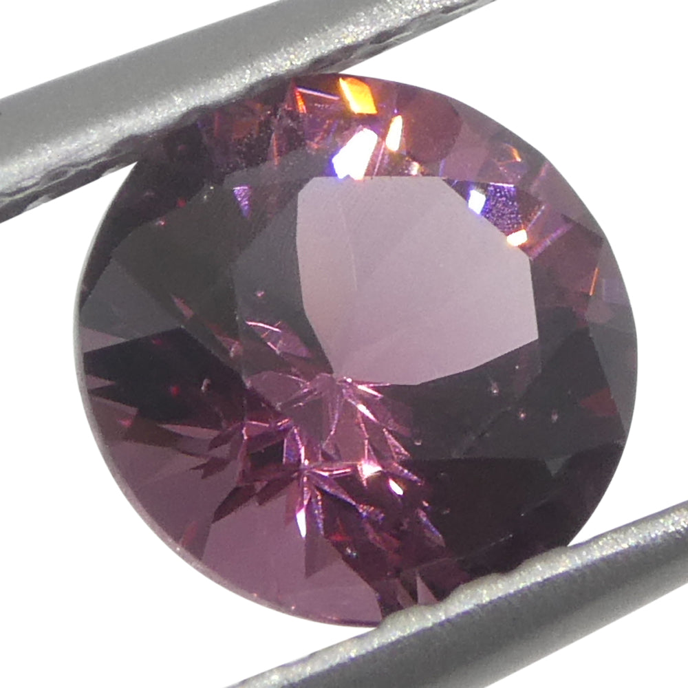 1.13ct Round Pink Spinel from Burma Unheated