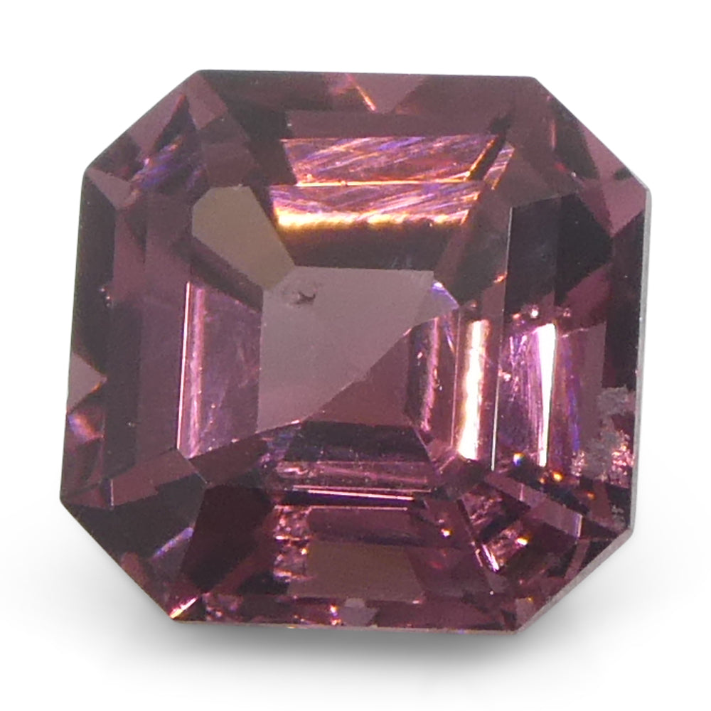 1.16ct Asscher Cut/Square Pink Spinel from Burma Unheated - Skyjems Wholesale Gemstones