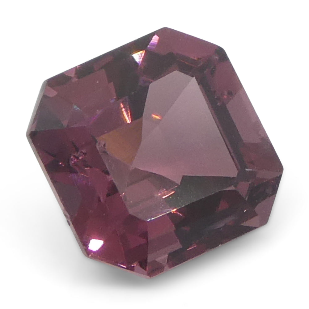 1.16ct Asscher Cut/Square Pink Spinel from Burma Unheated