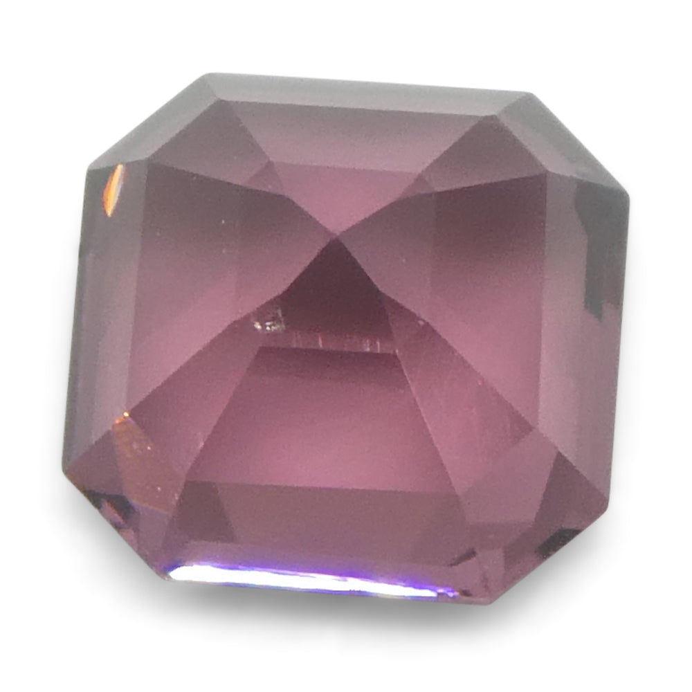 1.16ct Asscher Cut/Square Pink Spinel from Burma Unheated